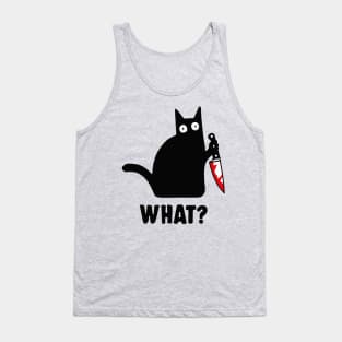 Guilty Black Cat Tank Top